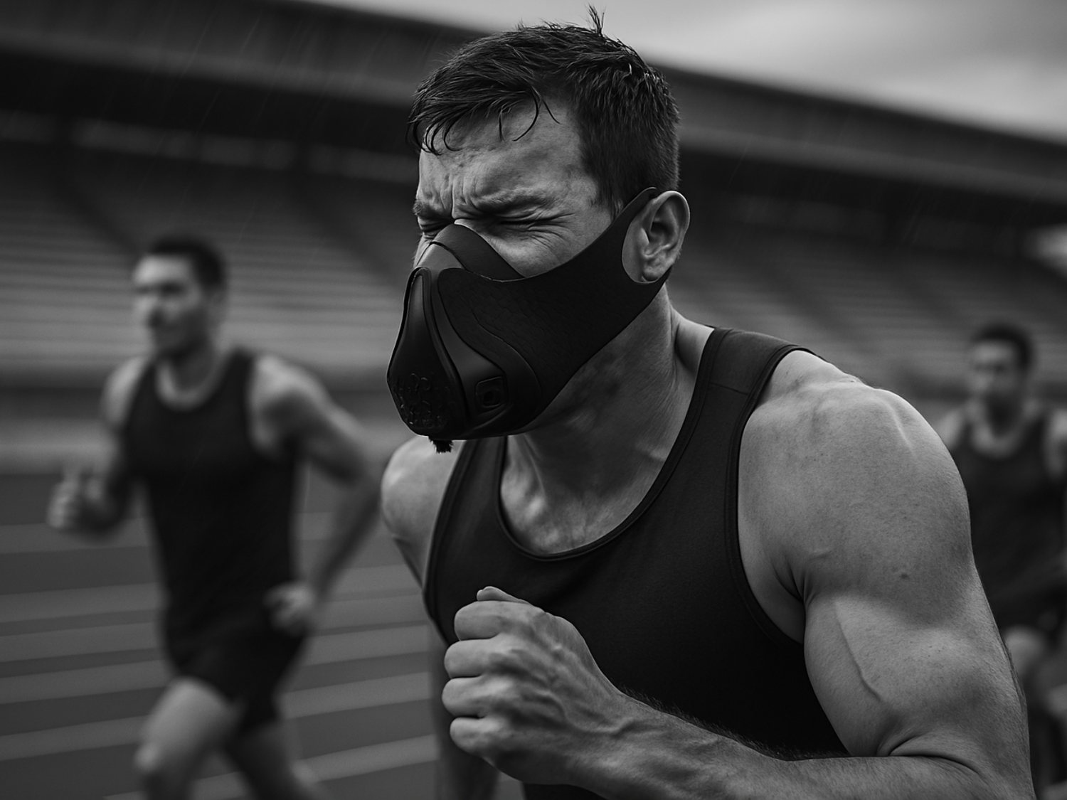 training mask sport competition depassement de soi